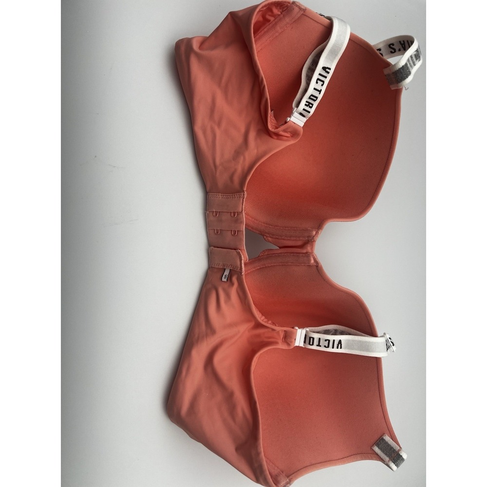 Victoria's Secret peach Demi Underwire Lightly Lined T-shirt Bra Size 36D - Picture 5 of 12